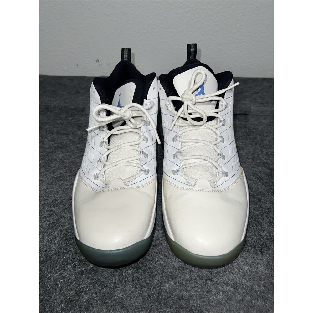 Nike Jordan Mens Size 13 Velocity Shoes White Aqua Basketball 688975-117